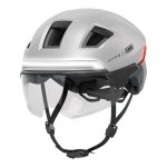 Casque de vélo avec visière ABUS HYP E BL.ACE M(54 58)
