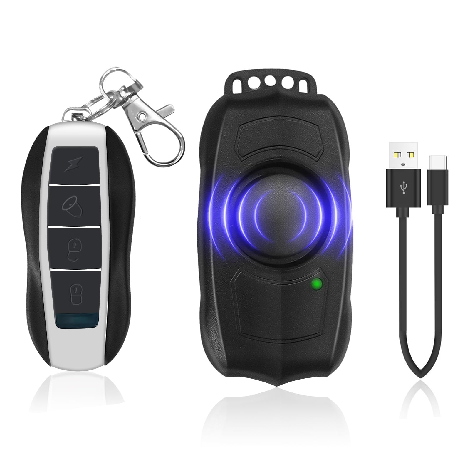 alarme-pour-velo-149xkt.jpg Alarme de vélo avec télécommande, Rechargeable par USB, étanche, Alarme antivol à Vibration avec détecteur de Mouvement, Alarme pour vélo, Scooter électrique et Moto, Son Super Fort 120dB : Amazon.fr: Auto et – Image 1