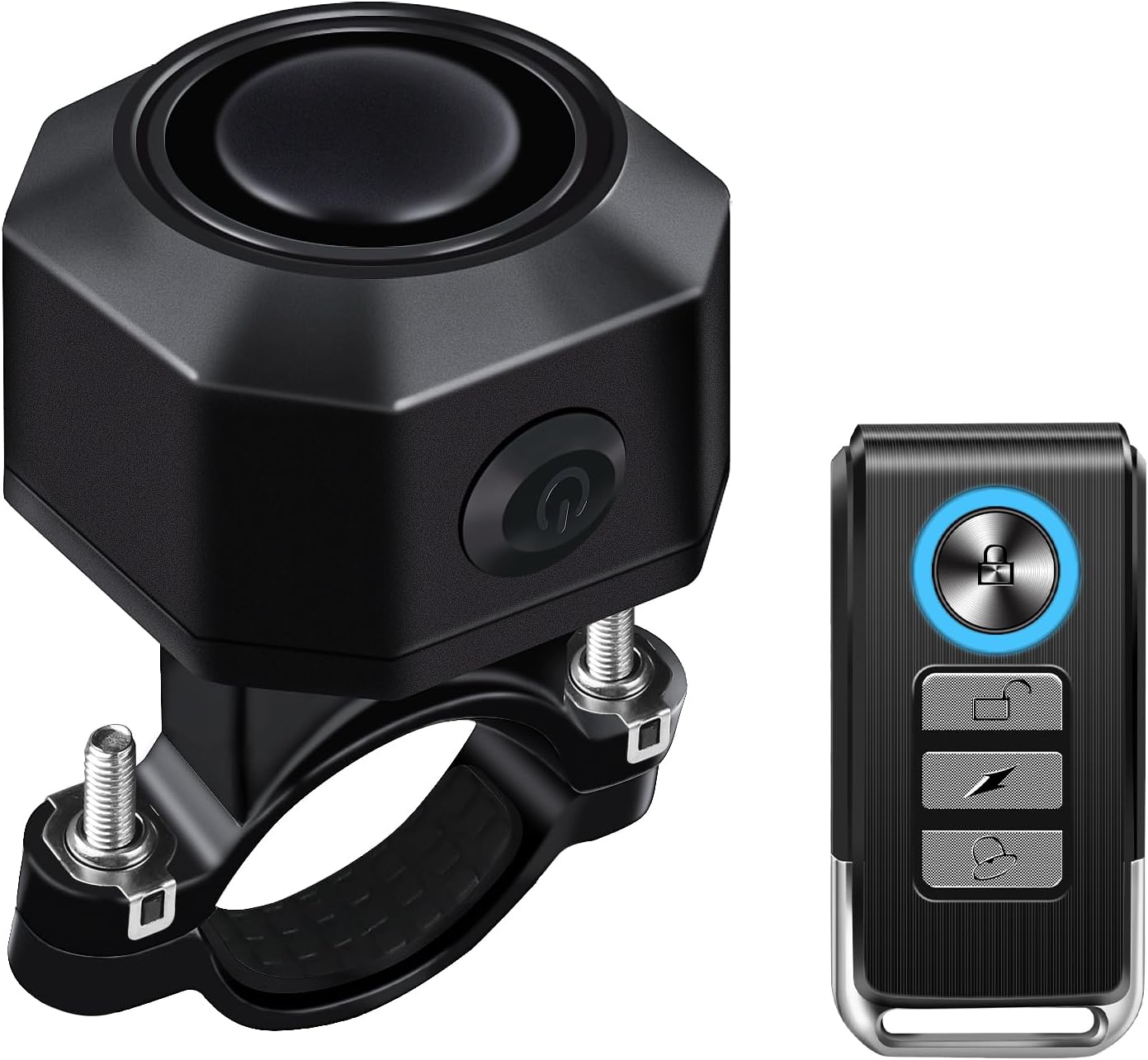 alarme-pour-velo-285fax.jpg Alarme De Velo Antivol Alarmes De VéLo avec TéLéCommande sans Fil USB C Alarme Moto Tracker VéLo Antivol Anti Vibration Scooter Alarme VéLo – Image 1