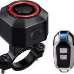 Alarme De Velo Antivol, Alarme de vélo à détection de Vibrations avec télécommande, Alarme Moto sans Fil avec capteur de Mouvement antivol sans Fil ...