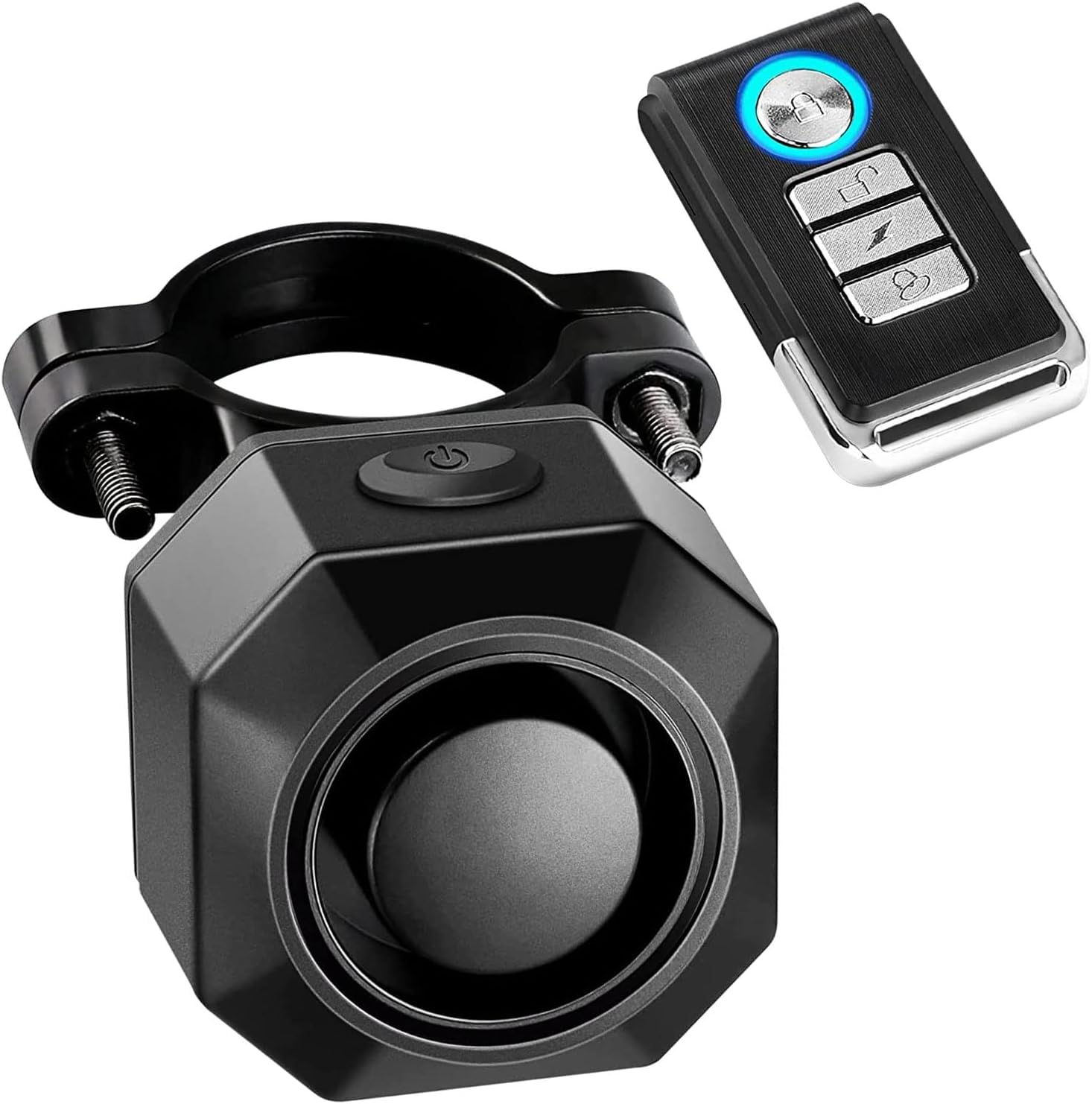alarme-velo-915zku.jpg RUIZHI Alarme de vélo/Moto à détection de Vibrations avec télécommande, avec capteur de Mouvement antivol sans Fil 110 DB pour vélo ... – Image 1