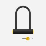 Antivol velo u haute securite certifié art2 d 900 m | Decathlon