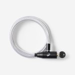 ANTIVOL ACCESSOIRES VELO A CLE 100 GRIS