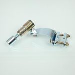 Attelage attache fixation remorque vélo pour moto scooter cyclo mobylette cyclomoteur de coloris Gris en Métal
