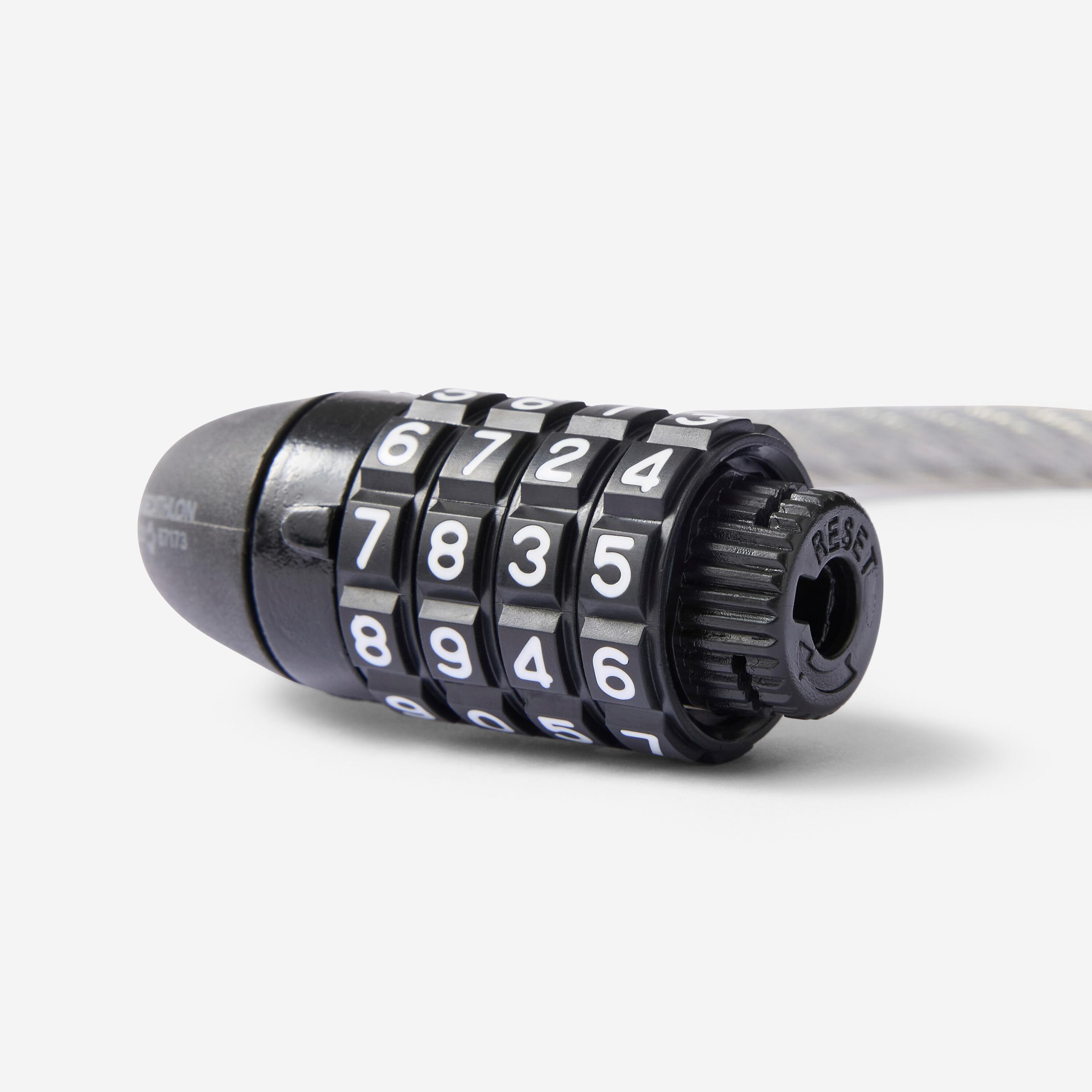 cadenas-velo-decathlon-808xis-1.jpg ANTIVOL ACCESSOIRES VELO SPIRALE SERRURE CODE 120 – Image 1