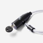 ANTIVOL ACCESSOIRES VELO A CLE 100 GRIS