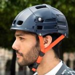 Casque Vélo Pliant Overade Plixi Fit Bleu S M (54 58 cm) / Bleu