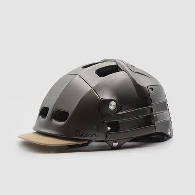 casque-overade-940dsz-1.jpg Overade PLIXI Casque pliable pour vélo ou trottinette | Casque confortable Design et Brevet Français | Rangez le casque dans un sac à main – Image 1