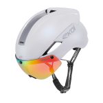 Casque EKOI Perf AERO16 Blanc Gris EKOI