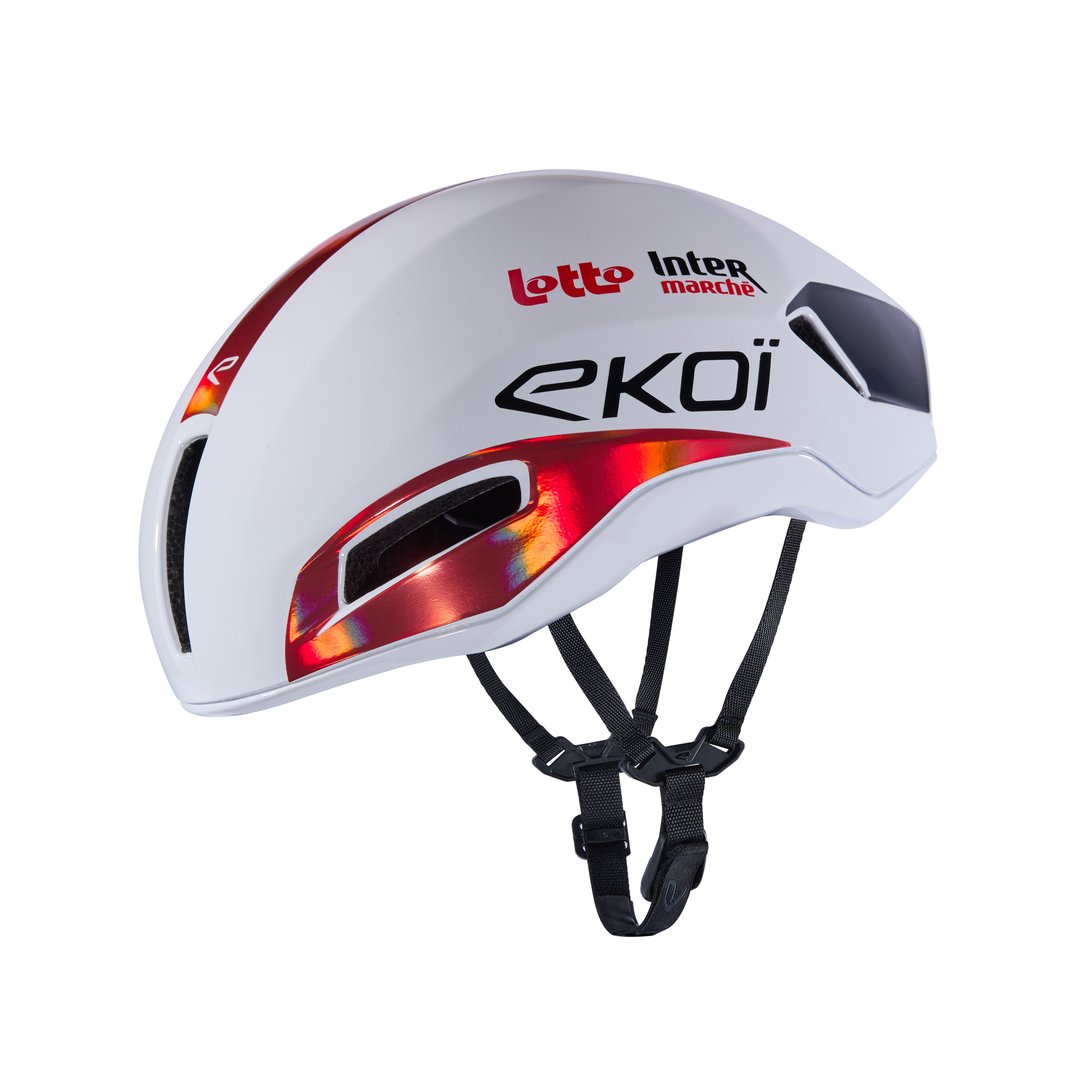 casques-ekoi-418byh-1.jpg Casque EKOI Racing R AERO Proteam LOTTO Cycling Team – Image 1