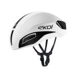 Casque EKOI Racing R AERO Blanc Noir