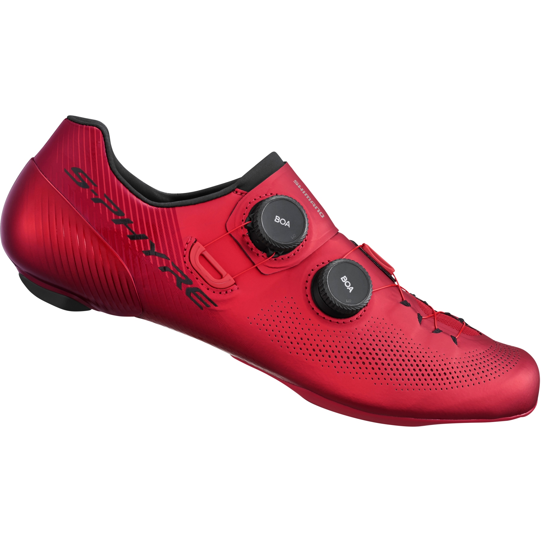 chaussures-velo-route-homme-046dkt-1.jpg Shimano Chaussures Vélo Route Homme S Phyre SH RC903 Large Rouge | BIKE24 – Image 1