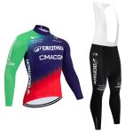 Ensemble cuissard vélo et maillot cyclisme hiver équipe pro DECATHLON 2026