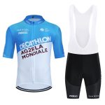 Ensemble cuissard vélo et maillot cyclisme équipe pro Décathlon AG2R 2024 Aero Mesh Tenuevelo.com