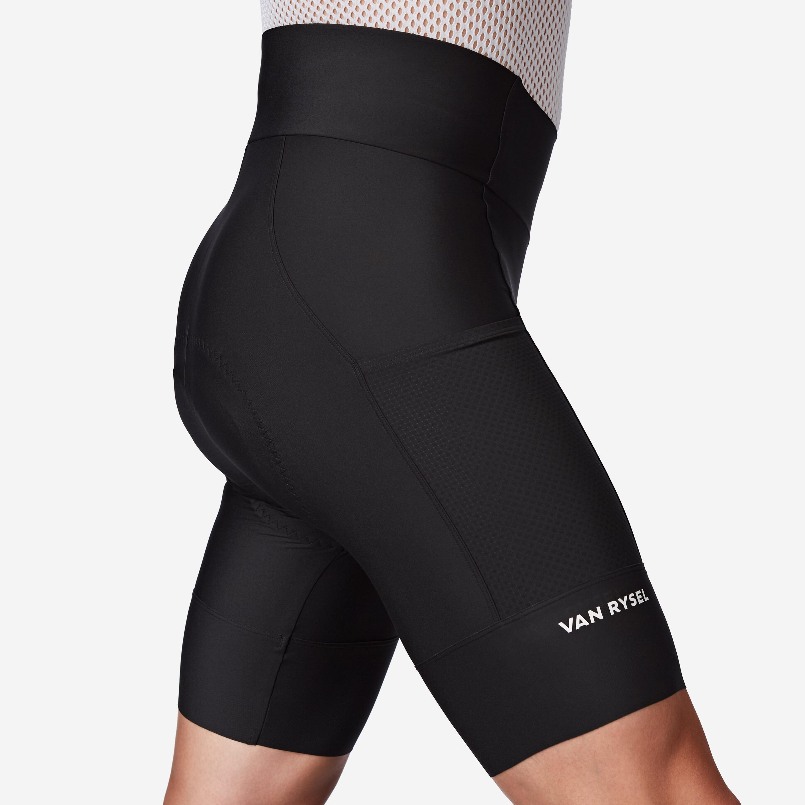 decathlon-cuissard-960yqu-1.jpg Cuissard court de vélo de route sans bretelles endurance homme, EDR noir – Image 1