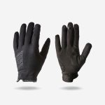 Gants de vélo VTT respirants, 100 noir