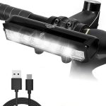 KAOUKUO Lumiere Velo 1400 lumens 4000mah USB Rechargeable 5 Mode IPX5 | Super Lumineux LED Lampe Velo LED Puissante pour Cyclisme Nocturne étanche Phare pour VTT Course Cycliste : Amazon.fr: Sports et Loisirs