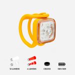 ECLAIRAGE VELO AVANT/ARRIERE SL 110 A PILE JAUNE