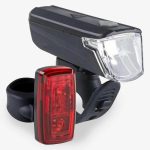 KIT ECLAIRAGE VELO LED ST 110 AVANT ET ARRIÈRE A PILES | Decathlon