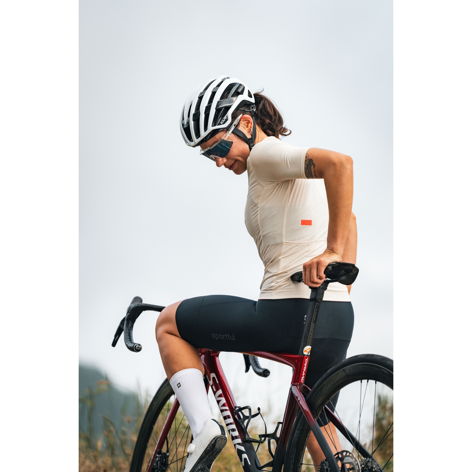 maillot-femme-velo-250vdf-1.jpg Sportful Maillot Femme Classic 105 Cream | BIKE24 – Image 1