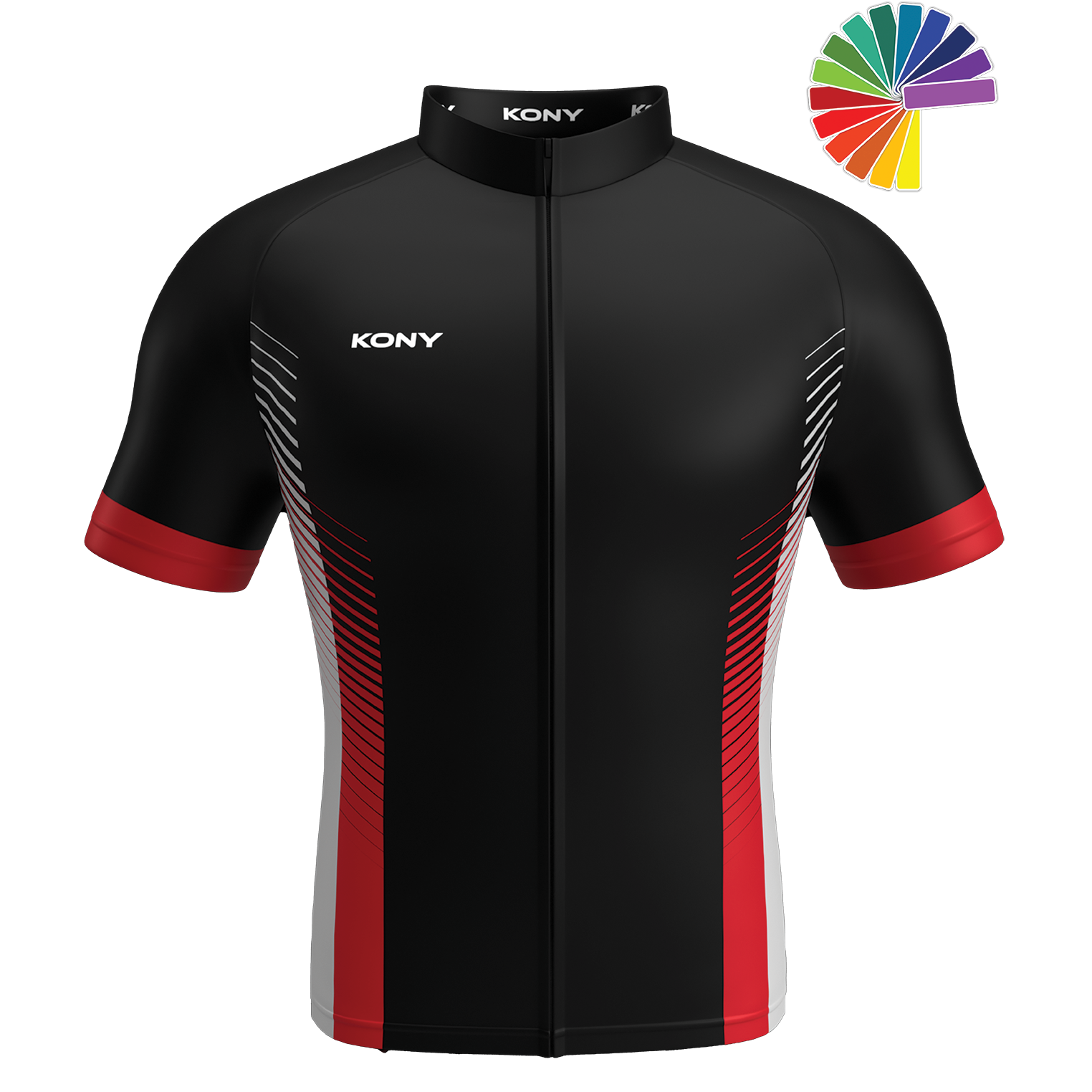maillots-cycliste-homme-389hel.png Maillot cycliste pour homme Performance Liège Personnalisé KONY – Image 1