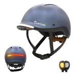 Casque LIFE avec éclairage Puissant Avant/Arrière et Clignotants Taille unique | Decathlon