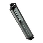 Pompe à main vélo Lezyne Pocket HV pour VTT noire ou grise 6.2 bar