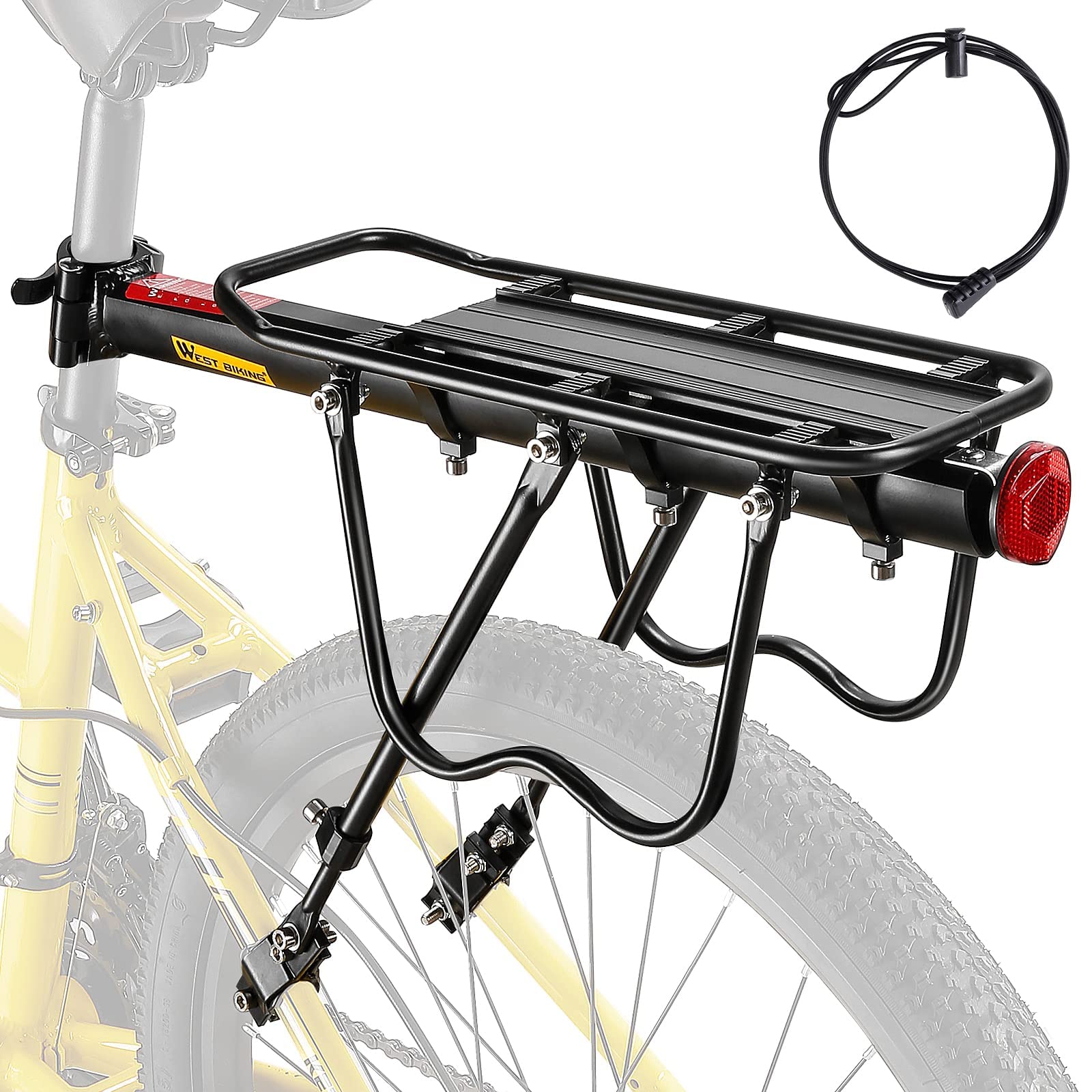 porte-bagage-pour-vtt-502xlf-1.jpg West Biking Porte bagages de VTT Porte bagages solide en aluminium pour VTT Montage facile Charge maximale : 50 kg Noir : Amazon.fr: Sports et ... – Image 1