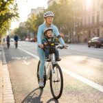 Porte bébé vélo avant sécurisé BabyLunea Escapade – siège vélo enfant premium