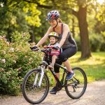 PORTE BEBE AVANT VELO | DOSSIER ET REPOSE PIEDS – Mon Transport Bébé