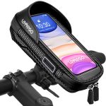 LEMEGO Support Téléphone Vélo Etanche, Sacoche Vélo Guidon Cadre Porte Telephone Velo VTT Trottinette Electrique Rotation 360 avec Espace Rangement Ecran Tactile pour Smartphone sous 7 Pouces : Amazon.fr: High Tech