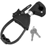 Porte vélo EUFAB: Fixe cadre Court Amovible Ø 25 + 30 mm Antivol avec Collier de serrage Porte vélos EUFAB | Alltricks.fr