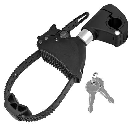 porte-velo-eufab-658pal.jpg Porte vélo EUFAB: Fixe cadre Court Amovible Ø 25 + 30 mm Antivol avec Collier de serrage Porte vélos EUFAB | Alltricks.fr – Image 1