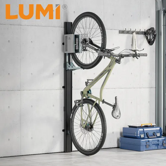 porte-velo-garage-360ztd.webp Support de vélo mural vertical Easylift pour garage, porte vélo mural pour intérieur, support de vélo électrique – Image 1