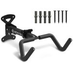 Optio Cycle Support Velo Mural Horizontal Pliable – Porte Velo Mural pour E Bike, VTT, Gravel et Route Jusqu'à 25 kg | Support Vélo Garage, Cave, ...