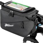JASCOPRO 3en1 Sacoche Velo Guidon avec Adaptateur, 4.5L | Sac de Rangement Vélo Sacoche de Guidon Vélo Sac de Guidon étanche Sacoche de Guidon de Vélo ...