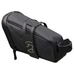 Sacoche de selle Pro Performance L 1 litre nylon attache velcro