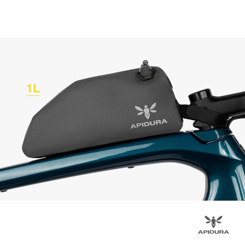 sacoche-velo-cadre-730uvq-1.jpg Sacoche de cadre Bikepacking APIDURA Expedition Bolt On Top Tube Pack – Image 1