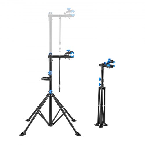 support-atelier-velo-514hdc-1.jpg VEVOR Pied d'atelier vélo, hauteur réglable de 835 1440 mm, support de réparation de vélo robuste, charge 29,9 kg, stand de bicyclettes avec plateau à ... – Image 1