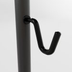 Support 1 vélo au sol, 2 en 1, noir